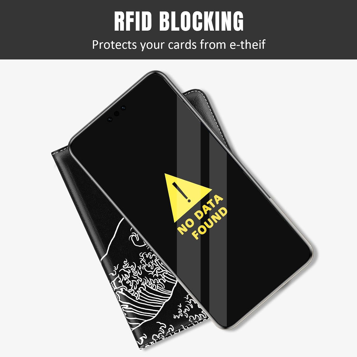 Passport Holder,RFID Blocking Passport Cover, Mandala Flower | Wallet Travel Essentials, Leather Travel Documents Organizer Protector for Women and Men