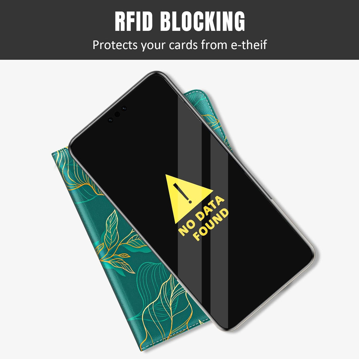 Passport Holder,RFID Blocking Passport Cover, Mandala Flower | Wallet Travel Essentials, Leather Travel Documents Organizer Protector for Women and Men