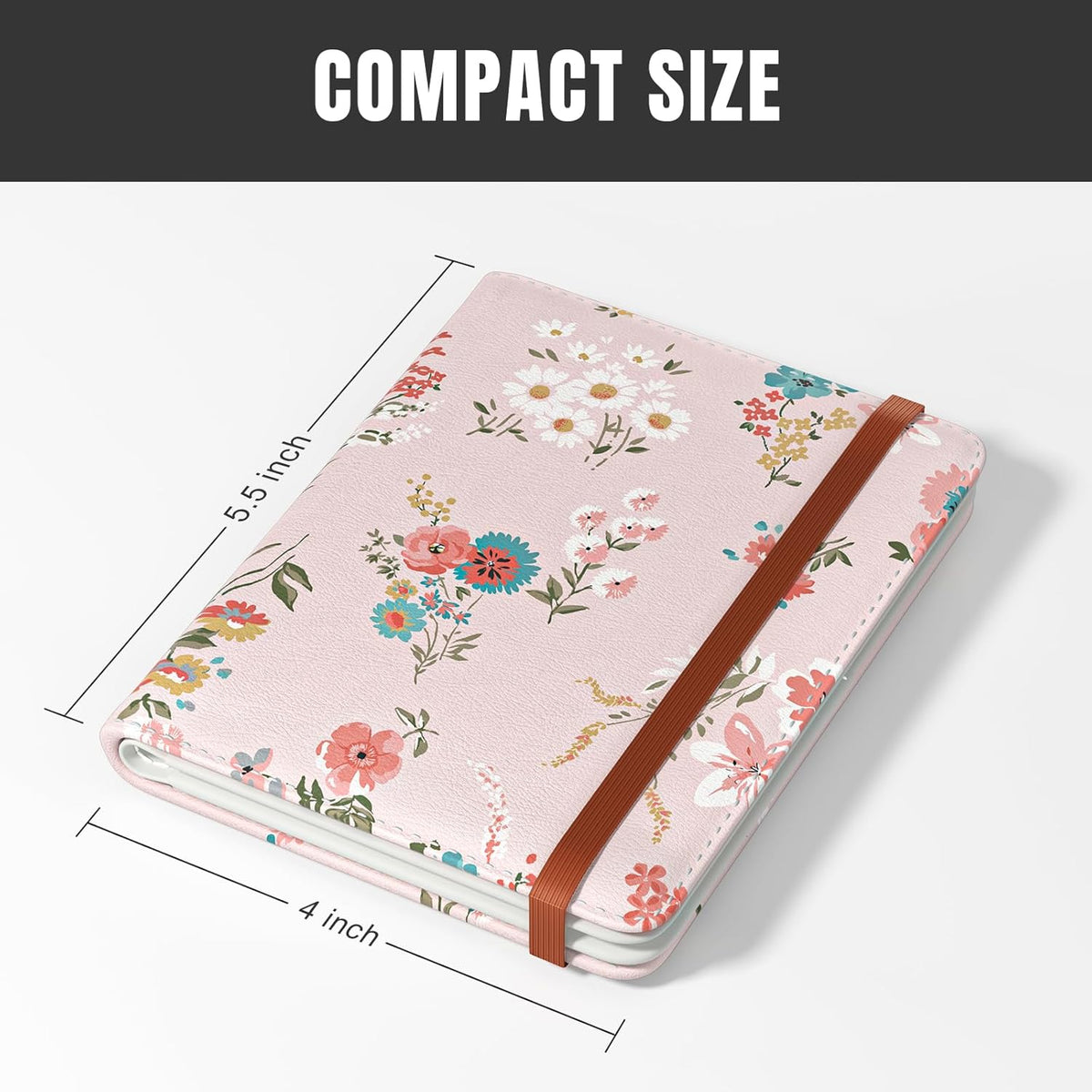 Passport Holder,RFID Blocking Passport Cover, Mandala Flower | Wallet Travel Essentials, Leather Travel Documents Organizer Protector for Women and Men