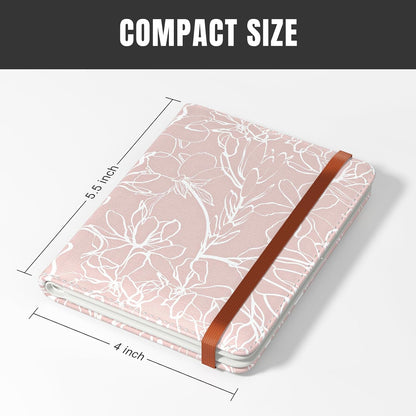 Passport Holder,RFID Blocking Passport Cover, Mandala Flower | Wallet Travel Essentials, Leather Travel Documents Organizer Protector for Women and Men