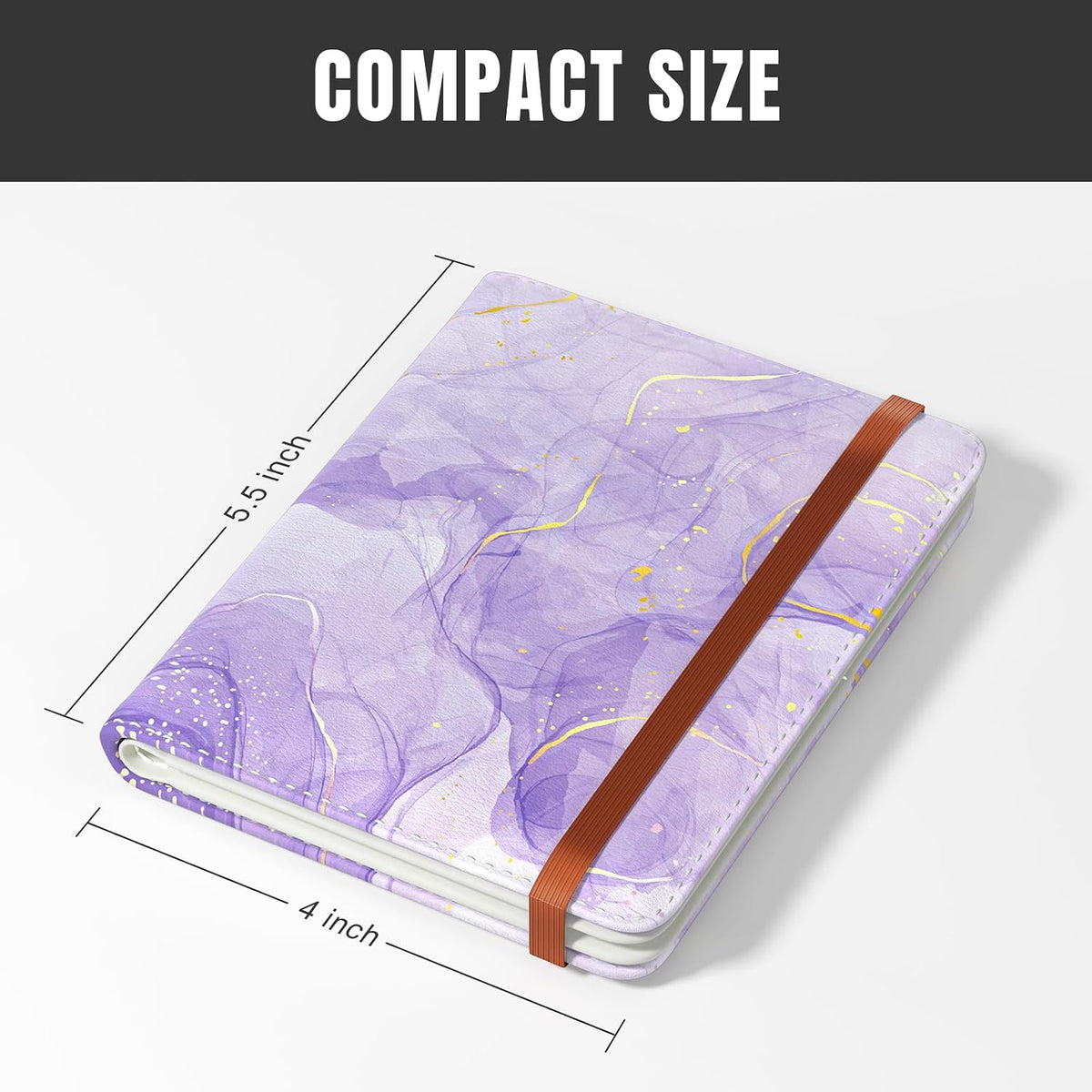 Passport Holder,RFID Blocking Passport Cover, Mandala Flower | Wallet Travel Essentials, Leather Travel Documents Organizer Protector for Women and Men
