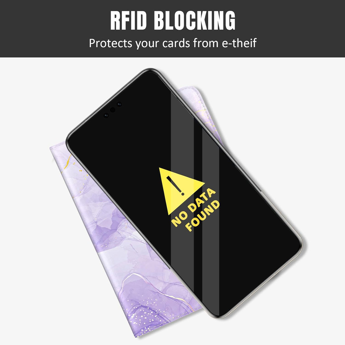 Passport Holder,RFID Blocking Passport Cover, Mandala Flower | Wallet Travel Essentials, Leather Travel Documents Organizer Protector for Women and Men