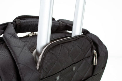 Melrose Upright Wheeled Underseater Carry-On Luggage, Purple