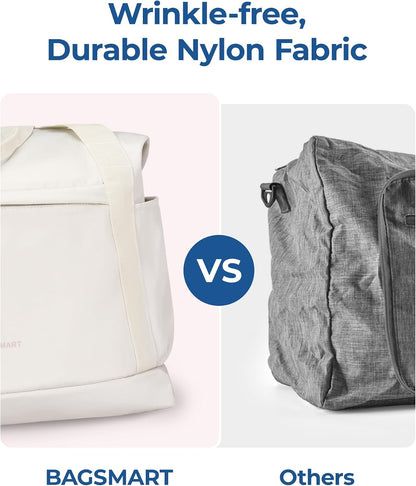For Spirit Airlines Personal Item Bag, 23L Foldable Weekender Bags for Women Gym Tote Overnight Bag for Travel