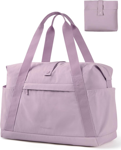 For Spirit Airlines Personal Item Bag, 23L Foldable Weekender Bags for Women Gym Tote Overnight Bag for Travel
