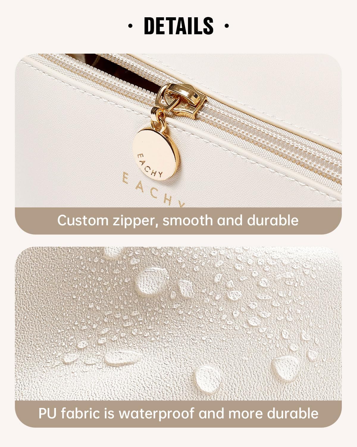 Travel Makeup Bag, Large Capacity Cosmetic Bag for Women, Waterproof PU Leather, Flat Open Portable Toiletry Bag for Skincare, Brushes & Travel Essentials - Colors B