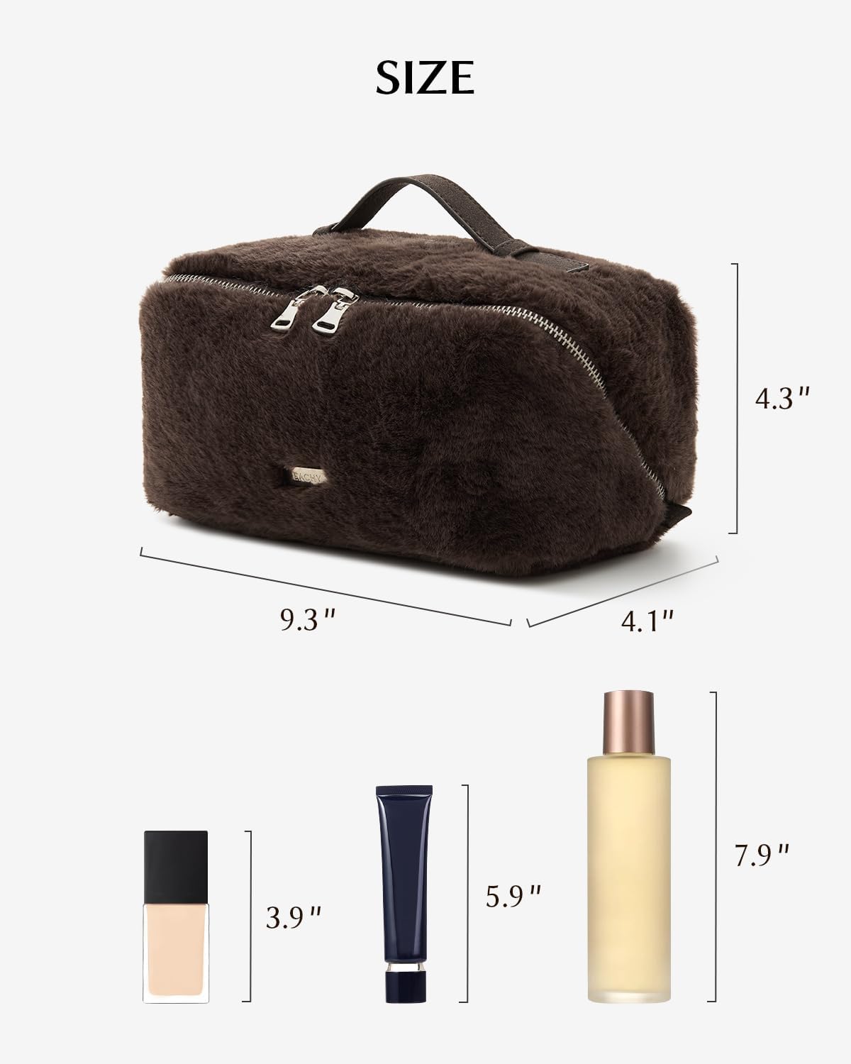 Travel Makeup Bag, Large Capacity Cosmetic Bag for Women, Waterproof PU Leather, Flat Open Portable Toiletry Bag for Skincare, Brushes & Travel Essentials - Colors B