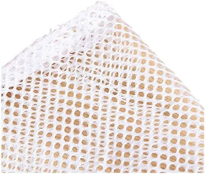 Small Commercial Mesh Laundry Bag with Handle and Drawstring for Dormitory, Travelling, College,Apartment, Camping, RV, Machine Washable, Hanging Mesh Bag,20×17inc