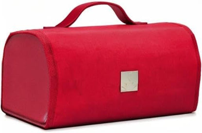 Roll Up Makeup Bag, Travel Toiletry Bag for Women with 4 Clear TSA Approved Pouches, Hanging Travel Organizer, Folding Cosmetic Bag for Men and Women