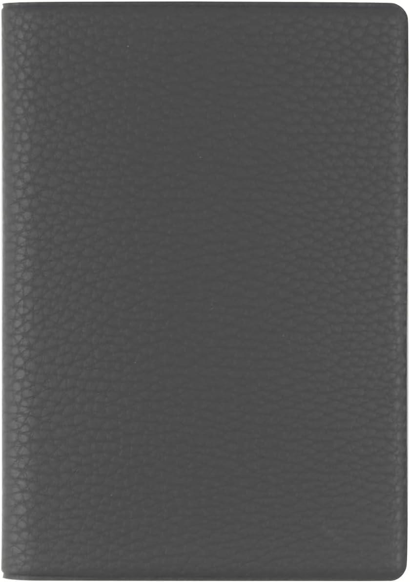 Classic Passport Cover Holder Wallet Case for Travel Essential RFID Blocking Vegan Leather Waterproof (BLACK)