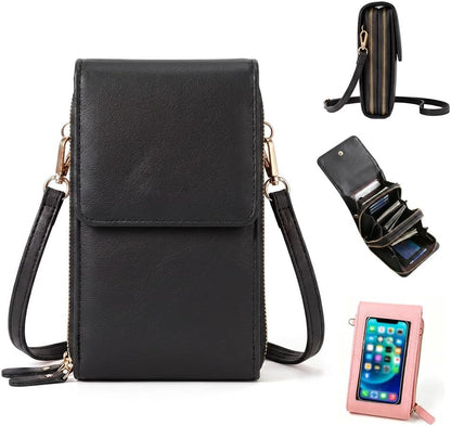 Phone Purse Crossbody Bags for Women Touch Display Bag Travel Wallet