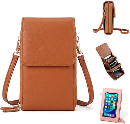 Phone Purse Crossbody Bags for Women Touch Display Bag Travel Wallet