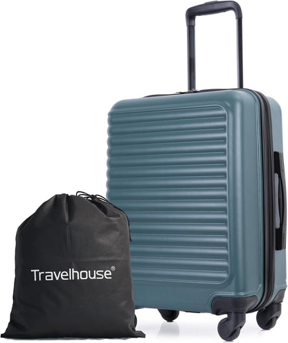 Hardshell Carry On Luggage Airline Approved 20" | Hardside Check-on Suitcase with Spinner Wheel,Small Travel Suitcase for Bussiness Trip and School