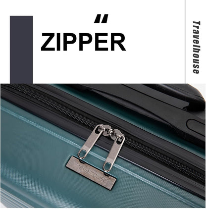 Hardshell Carry On Luggage Airline Approved 20" | Hardside Check-on Suitcase with Spinner Wheel,Small Travel Suitcase for Bussiness Trip and School