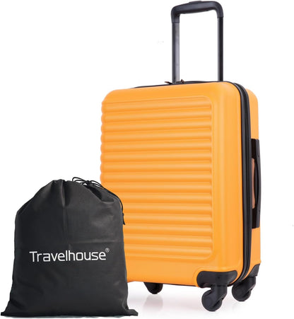 Hardshell Carry On Luggage Airline Approved 20" | Hardside Check-on Suitcase with Spinner Wheel,Small Travel Suitcase for Bussiness Trip and School