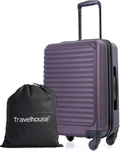Hardshell Carry On Luggage Airline Approved 20" | Hardside Check-on Suitcase with Spinner Wheel,Small Travel Suitcase for Bussiness Trip and School