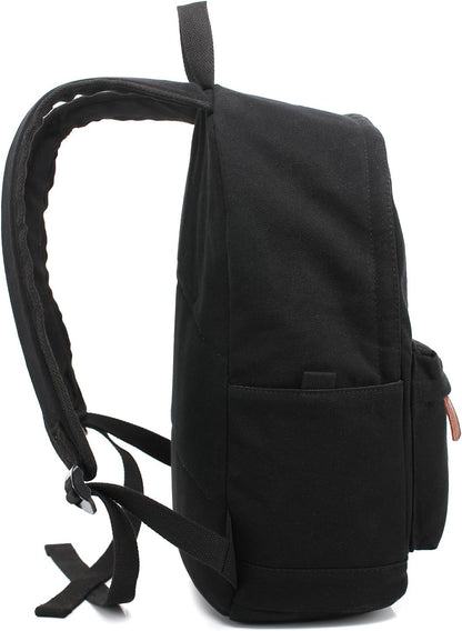Casual Style Lightweight canvas Laptop Bag/Durable Travel backpacks/Rucksack for Men&Women/Fashion Backpack Fits 15 inch Notebook (Gray)