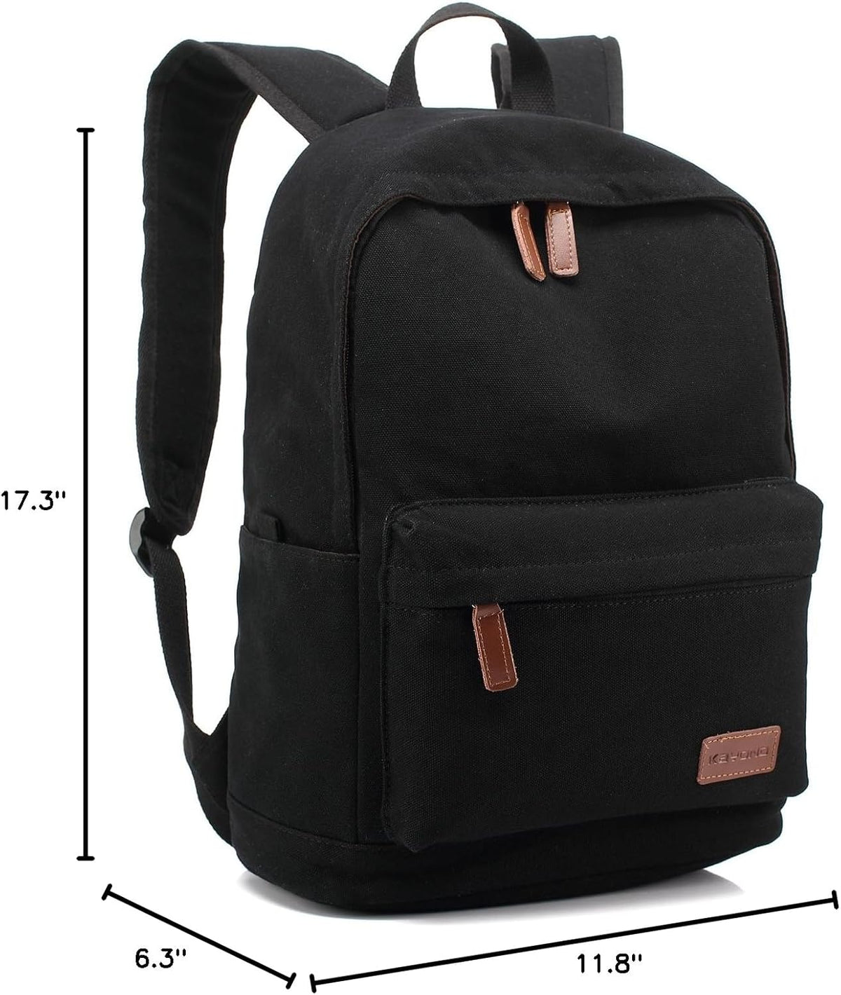 Casual Style Lightweight canvas Laptop Bag/Durable Travel backpacks/Rucksack for Men&Women/Fashion Backpack Fits 15 inch Notebook (Gray)