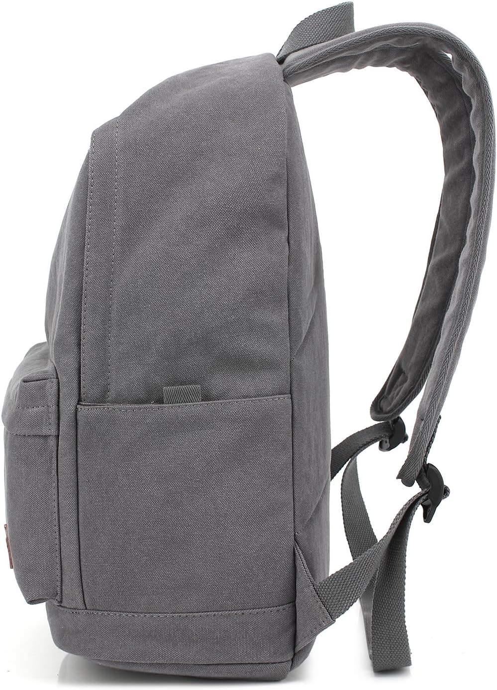Casual Style Lightweight canvas Laptop Bag/Durable Travel backpacks/Rucksack for Men&Women/Fashion Backpack Fits 15 inch Notebook (Gray)