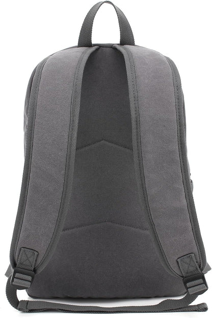 Casual Style Lightweight canvas Laptop Bag/Durable Travel backpacks/Rucksack for Men&Women/Fashion Backpack Fits 15 inch Notebook (Gray)