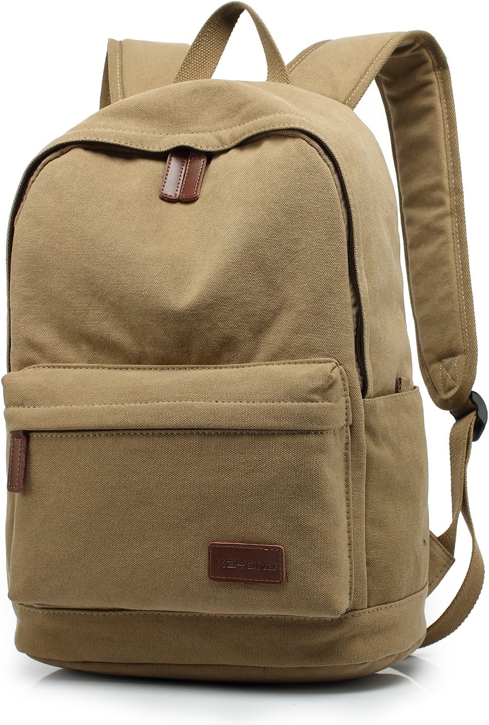 Casual Style Lightweight canvas Laptop Bag/Durable Travel backpacks/Rucksack for Men&Women/Fashion Backpack Fits 15 inch Notebook (Gray)