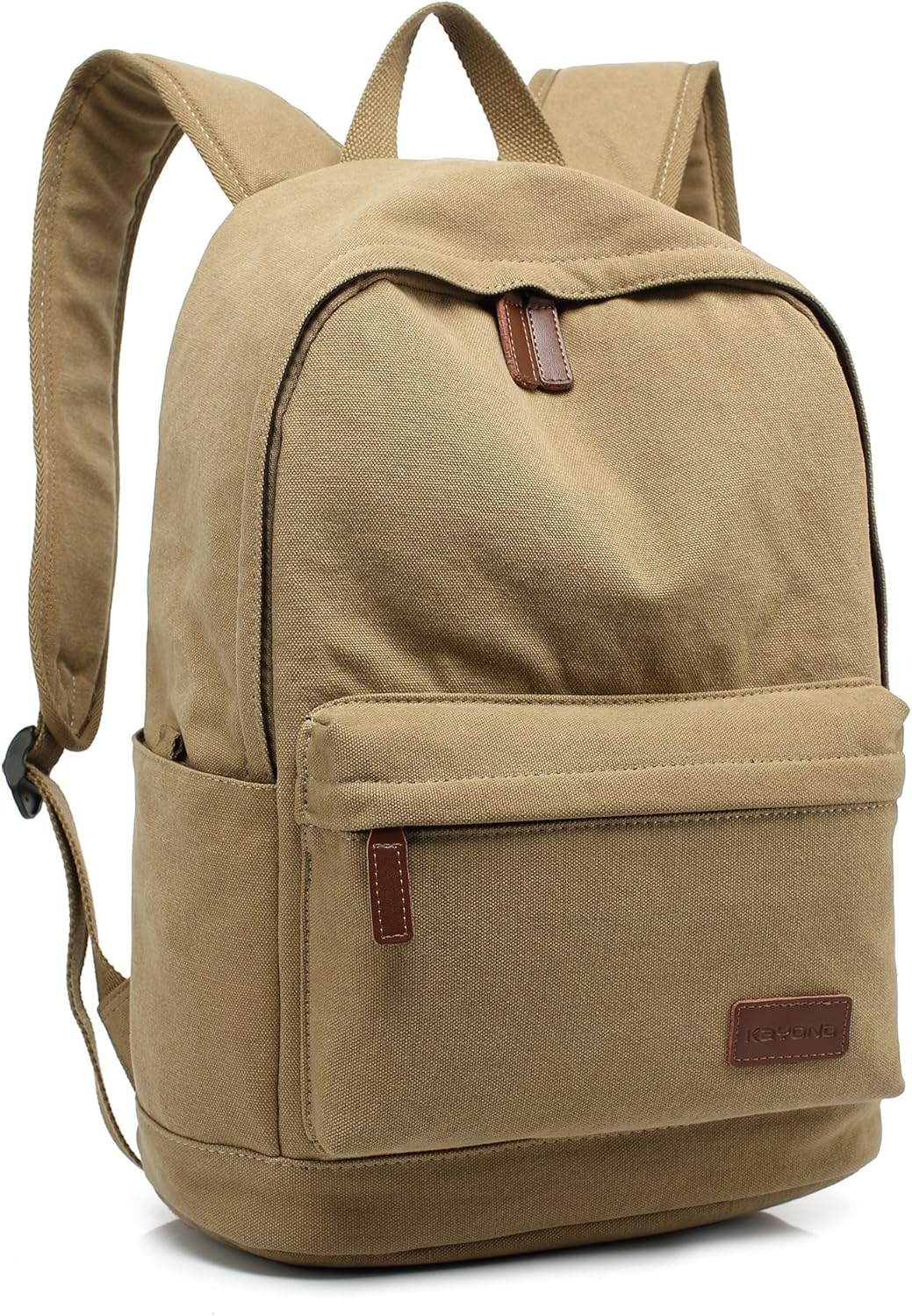 Casual Style Lightweight canvas Laptop Bag/Durable Travel backpacks/Rucksack for Men&Women/Fashion Backpack Fits 15 inch Notebook (Gray)