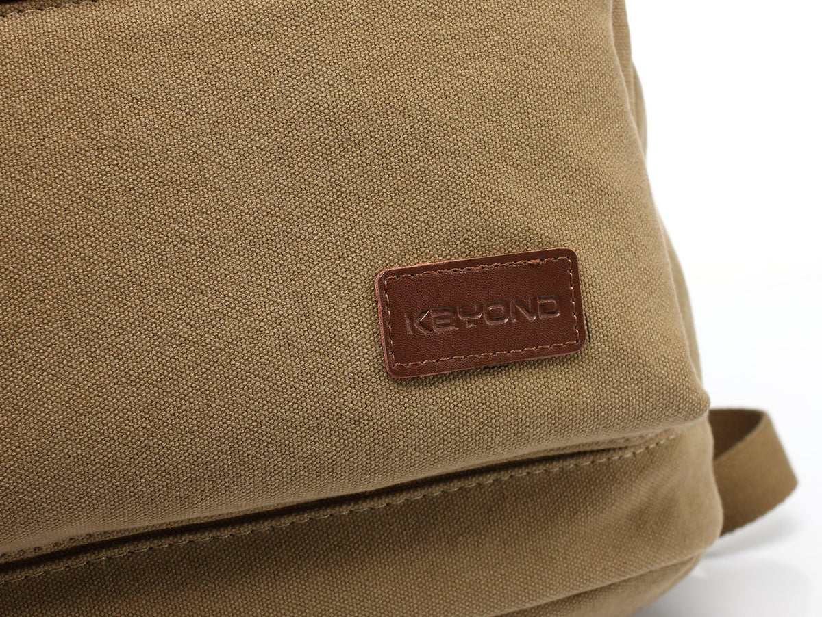 Casual Style Lightweight canvas Laptop Bag/Durable Travel backpacks/Rucksack for Men&Women/Fashion Backpack Fits 15 inch Notebook (Gray)