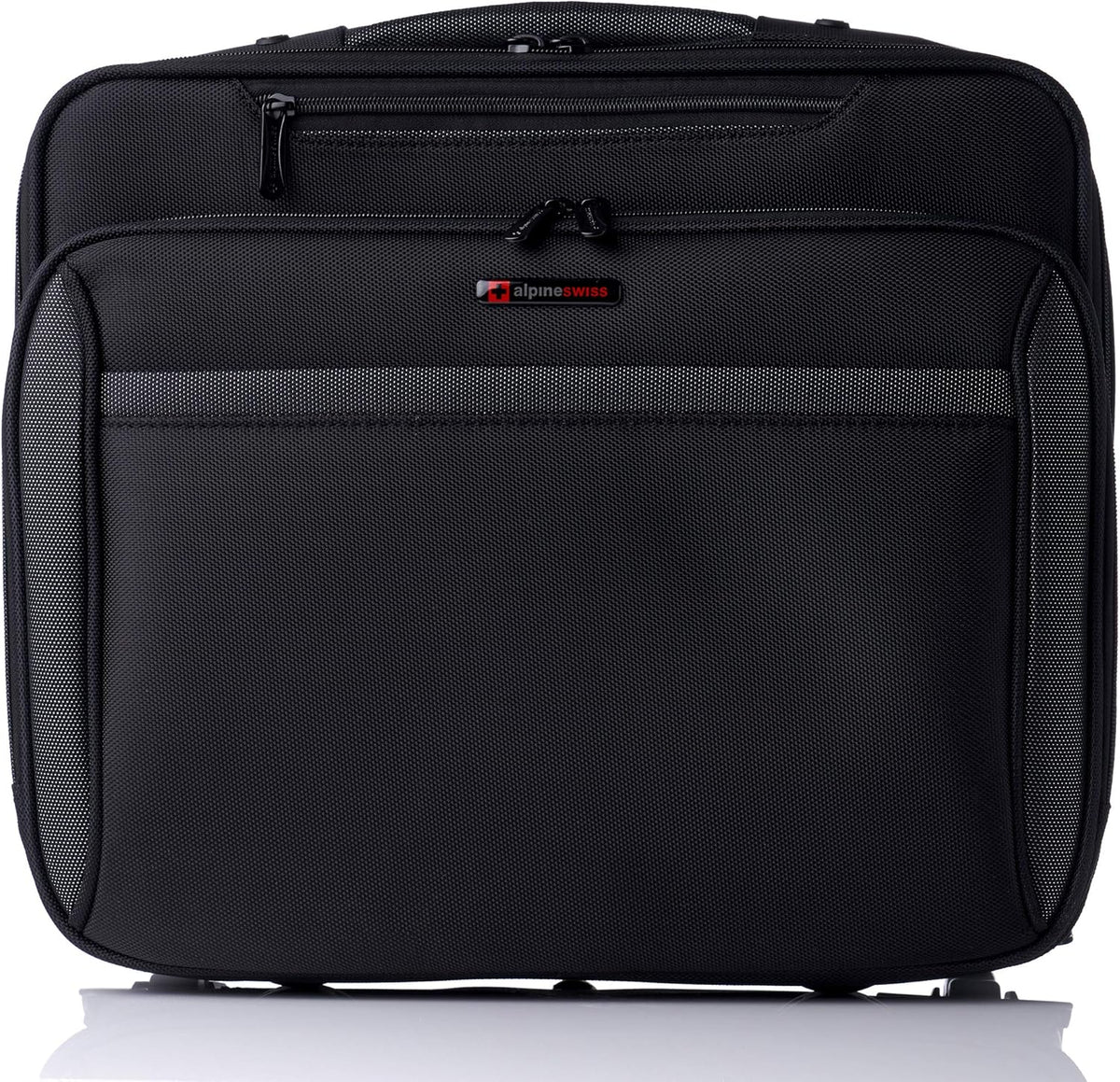 Rolling Laptop Briefcase Wheeled Overnight Carry on Bag Up to 15.6 Inches Notebook - Carries Legal Size Files