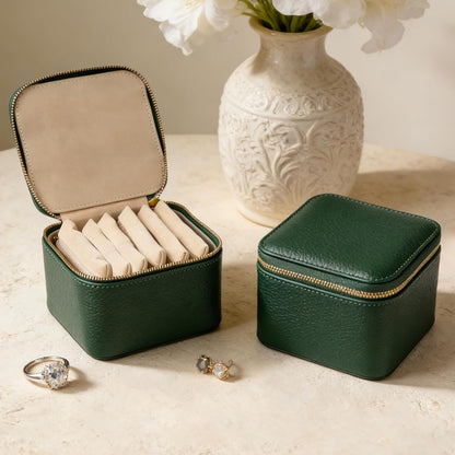 Travel Jewelry Organizer, Travel Jewelry Box with 12 Velvet Zipped Pouches Bags for Jewelries Necklaces Rings Earrings Sorting Storage for Women Girl Gifts, Butter Yellow