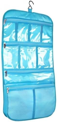 Premium Hanging Toiletry Bag for Travel - Cosmetic, Jewelry, Toiletry, Makeup & Accessory Storage Organizer Bag, Large Size for Women & Men