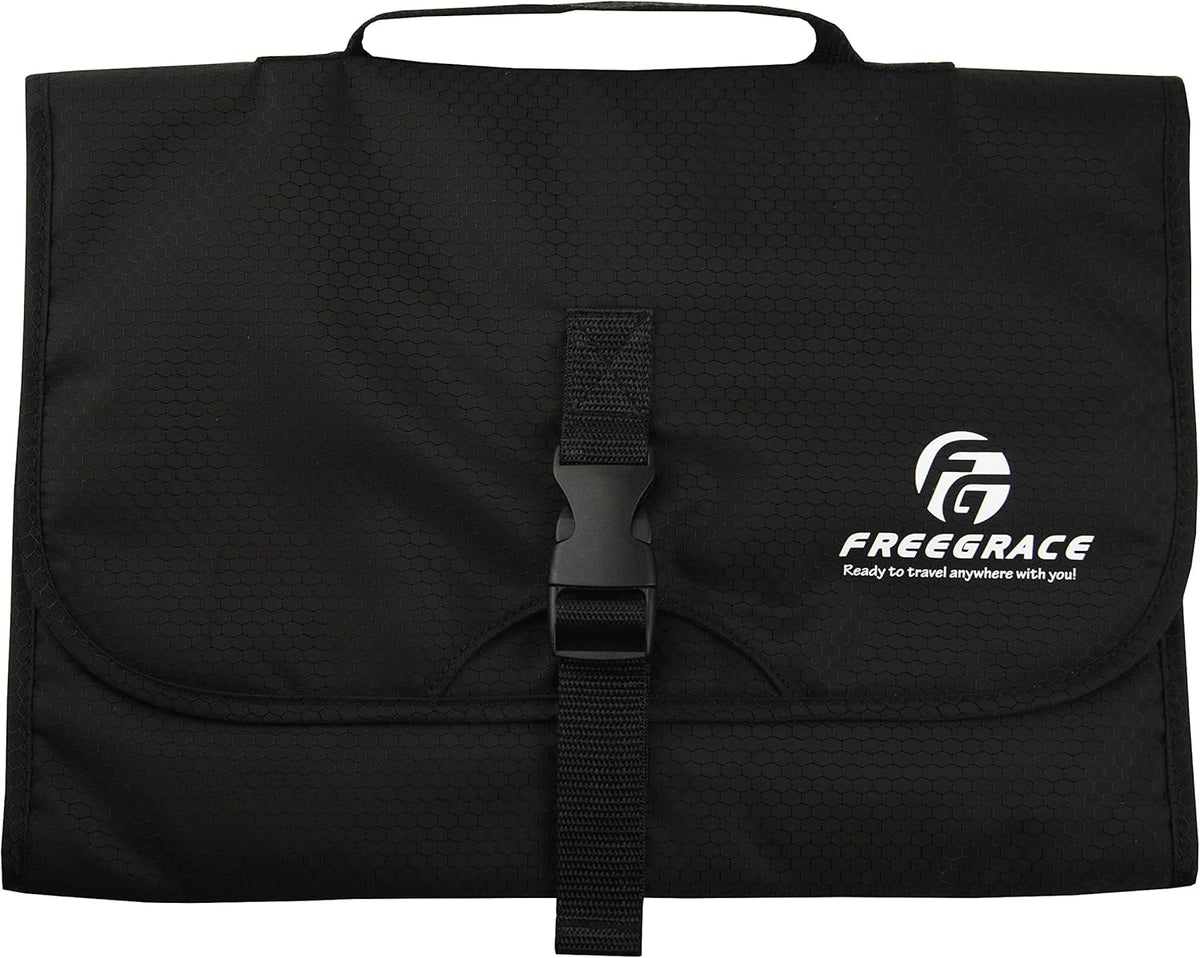 Premium Hanging Toiletry Bag for Travel - Cosmetic, Jewelry, Toiletry, Makeup & Accessory Storage Organizer Bag, Large Size for Women & Men