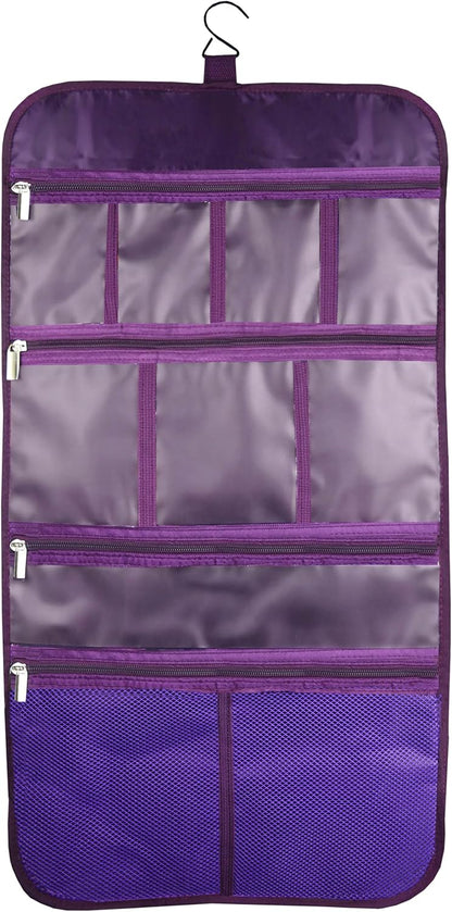 Premium Hanging Toiletry Bag for Travel - Cosmetic, Jewelry, Toiletry, Makeup & Accessory Storage Organizer Bag, Large Size for Women & Men