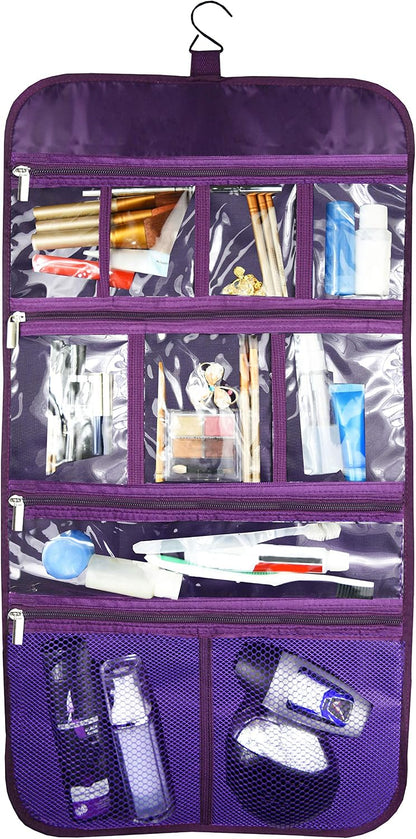 Premium Hanging Toiletry Bag for Travel - Cosmetic, Jewelry, Toiletry, Makeup & Accessory Storage Organizer Bag, Large Size for Women & Men