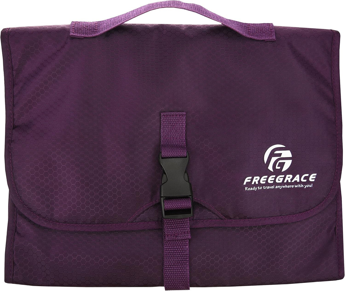 Premium Hanging Toiletry Bag for Travel - Cosmetic, Jewelry, Toiletry, Makeup & Accessory Storage Organizer Bag, Large Size for Women & Men