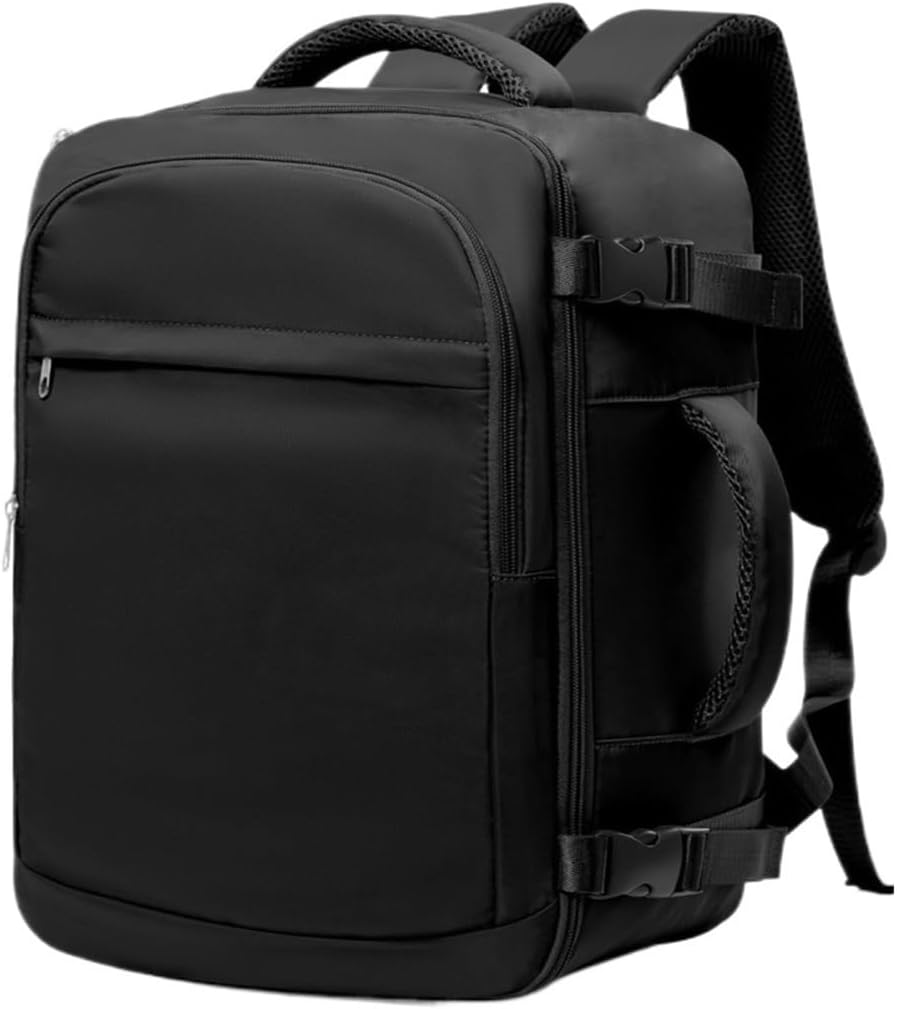 Men 15.6 Inch Laptop Bag Cabin Airplane Travel Backpack 40x20x25, Able Carry Hand(Peacock Blue)