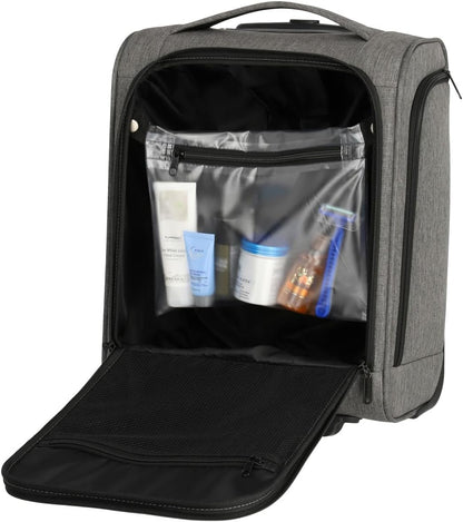 Cabin Underseater Trolley (43 cm) with 2 Wheels, charcoal, 40.0 centimeters, travel luggage