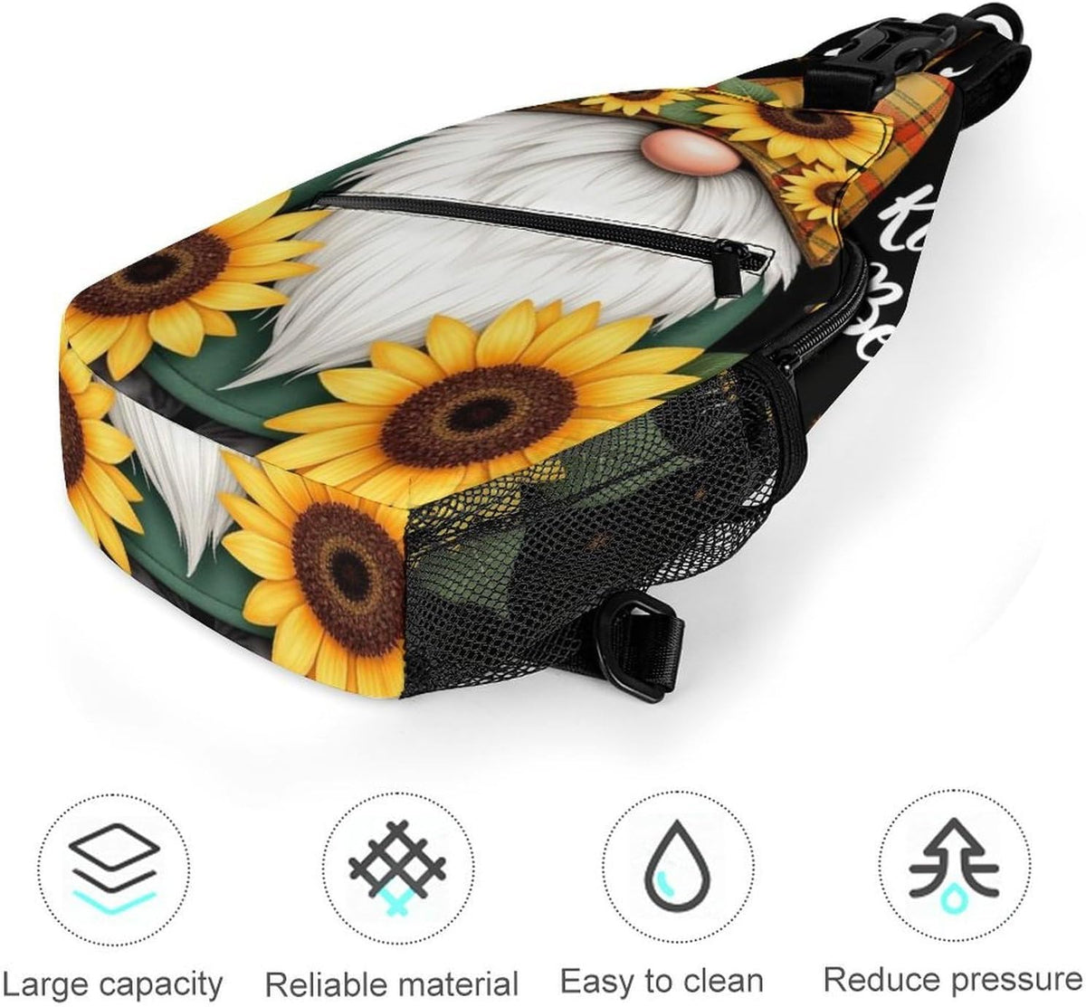 Men Women Travel Backpack Camping Outdoor Bag, Moth Gothic Witchy Sun Moon Sling Bag Backpack Daypack for Swimming Running Cycling Biking Camping, Breathable Bookbag