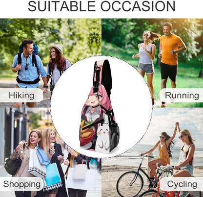 Men Women Travel Backpack Camping Outdoor Bag, Moth Gothic Witchy Sun Moon Sling Bag Backpack Daypack for Swimming Running Cycling Biking Camping, Breathable Bookbag