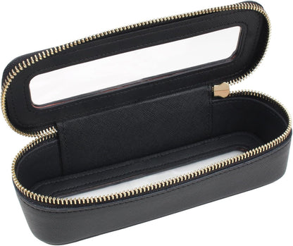 Travel Clear Makeup Bag Set, TSA Approved Cosmetic Bag Case with Zipper Portable Makeup Pouch Toiletry Bag Traveling Cosmetic Organizer Storage Bag Car Organizer Car Essentials