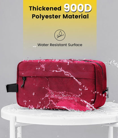Travel Toiletry Bag for Men - Hanging Toiletries Bag Water Resistant Travel Bag for Toiletries Accessories