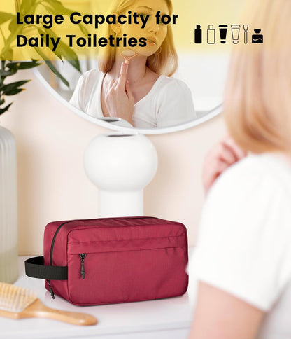 Travel Toiletry Bag for Men - Hanging Toiletries Bag Water Resistant Travel Bag for Toiletries Accessories