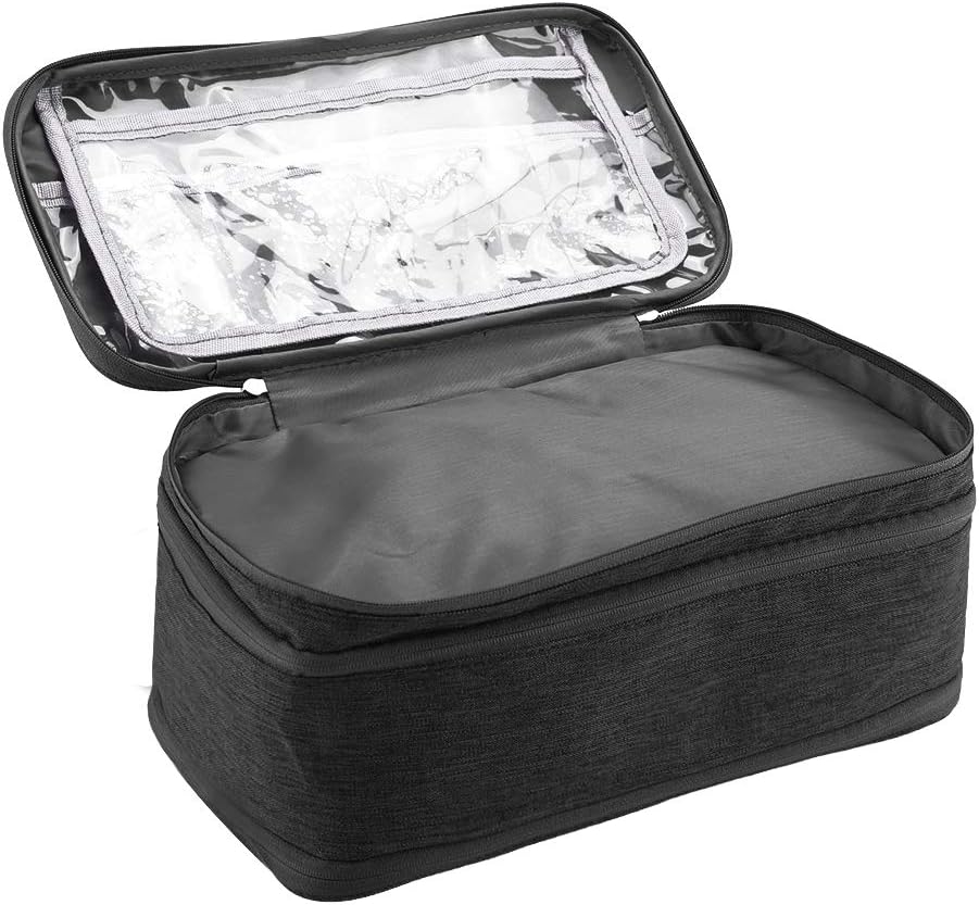 Travel Underwear Organizer, Polyester Large Compartment Travels Storage Organizer Portable USB Case Travel Bra, Bra Bag for Travels Business Trip