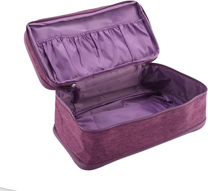 Travel Underwear Organizer, Polyester Large Compartment Travels Storage Organizer Portable USB Case Travel Bra, Bra Bag for Travels Business Trip