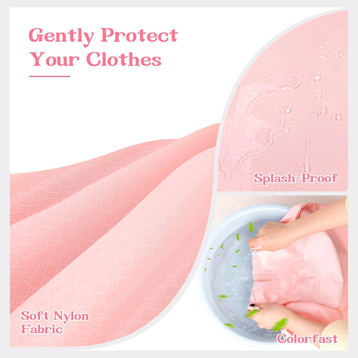 120L Heavy Duty Nylon Laundry Bag with Shoulder Handles, Tear-Resistant & Splash-Proof Dirty Clothes Storage Pouch for College Dorms, Laundromat & Beach Travel, Foldable & Washable