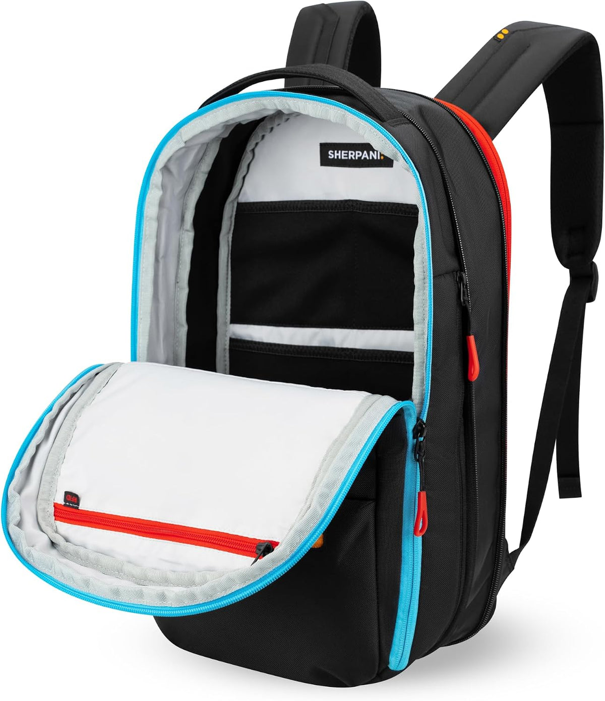 Camden Pro Convertible Backpack for Men Women, Travel Commuter Laptop Backpack & Shoulder Bag, RFID Carry On Personal Item, Expandable, Fits 15.6 Inch Laptop, Travel Gift (Dune)