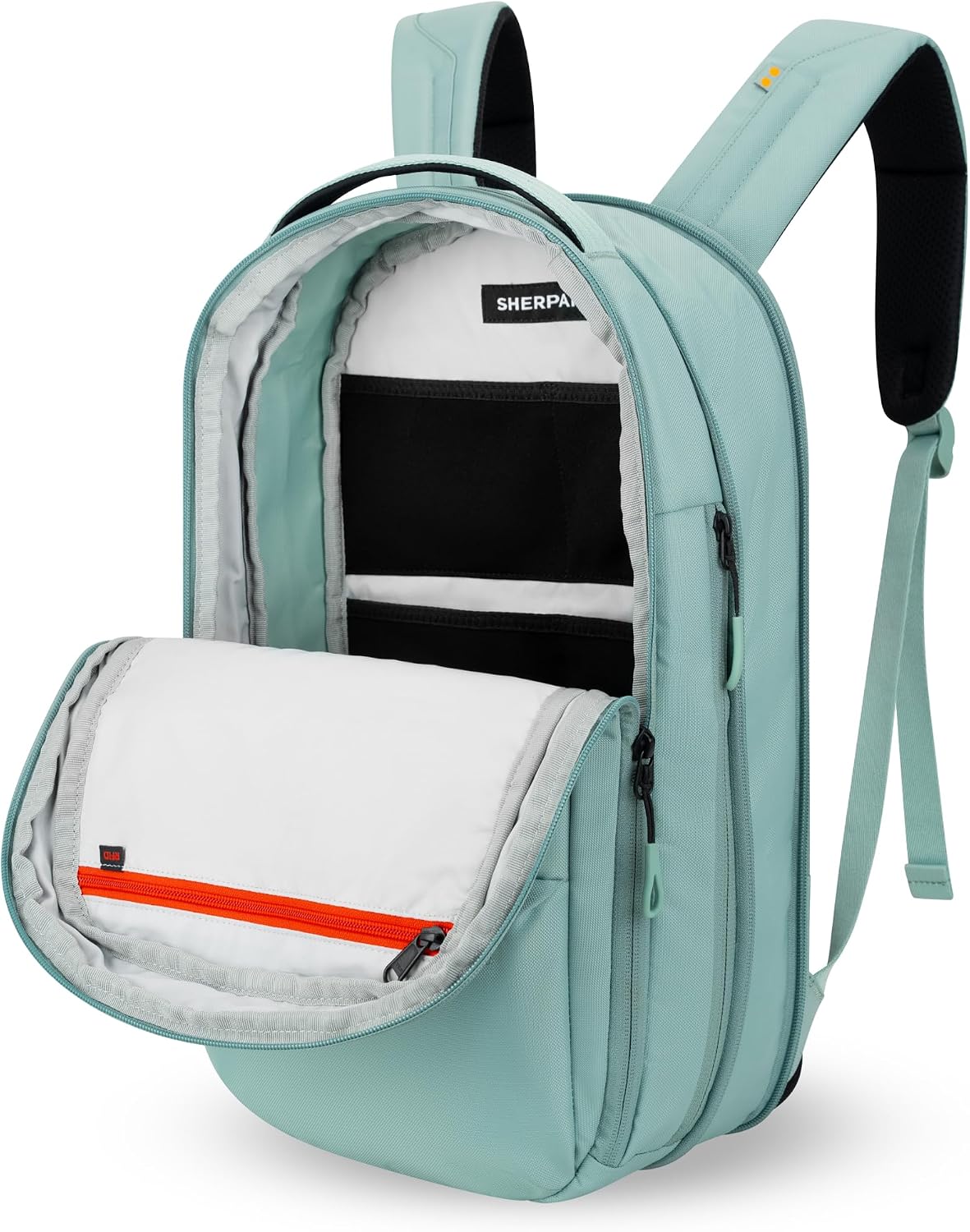 Camden Pro Convertible Backpack for Men Women, Travel Commuter Laptop Backpack & Shoulder Bag, RFID Carry On Personal Item, Expandable, Fits 15.6 Inch Laptop, Travel Gift (Dune)