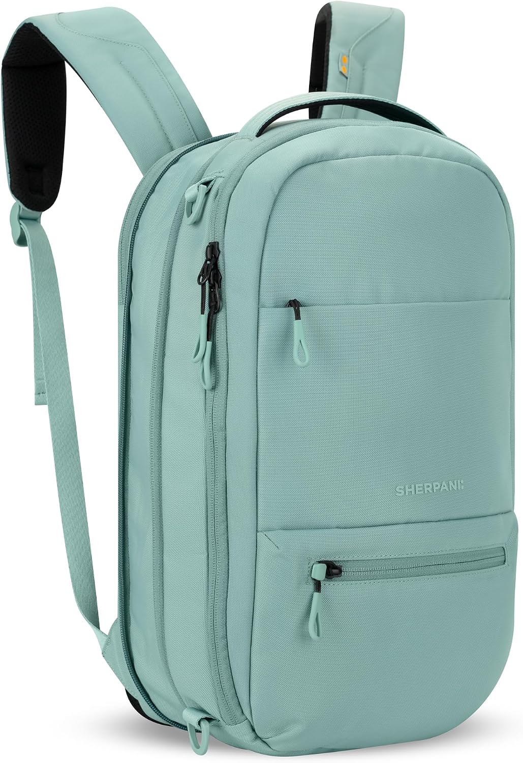 Camden Pro Convertible Backpack for Men Women, Travel Commuter Laptop Backpack & Shoulder Bag, RFID Carry On Personal Item, Expandable, Fits 15.6 Inch Laptop, Travel Gift (Dune)