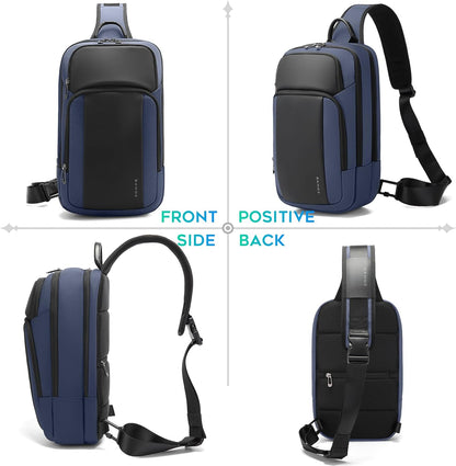 Sling Bag, Large Men's Cross Body bags, Men's Shoulder Bags for Work, Walking, Travel, Hiking…