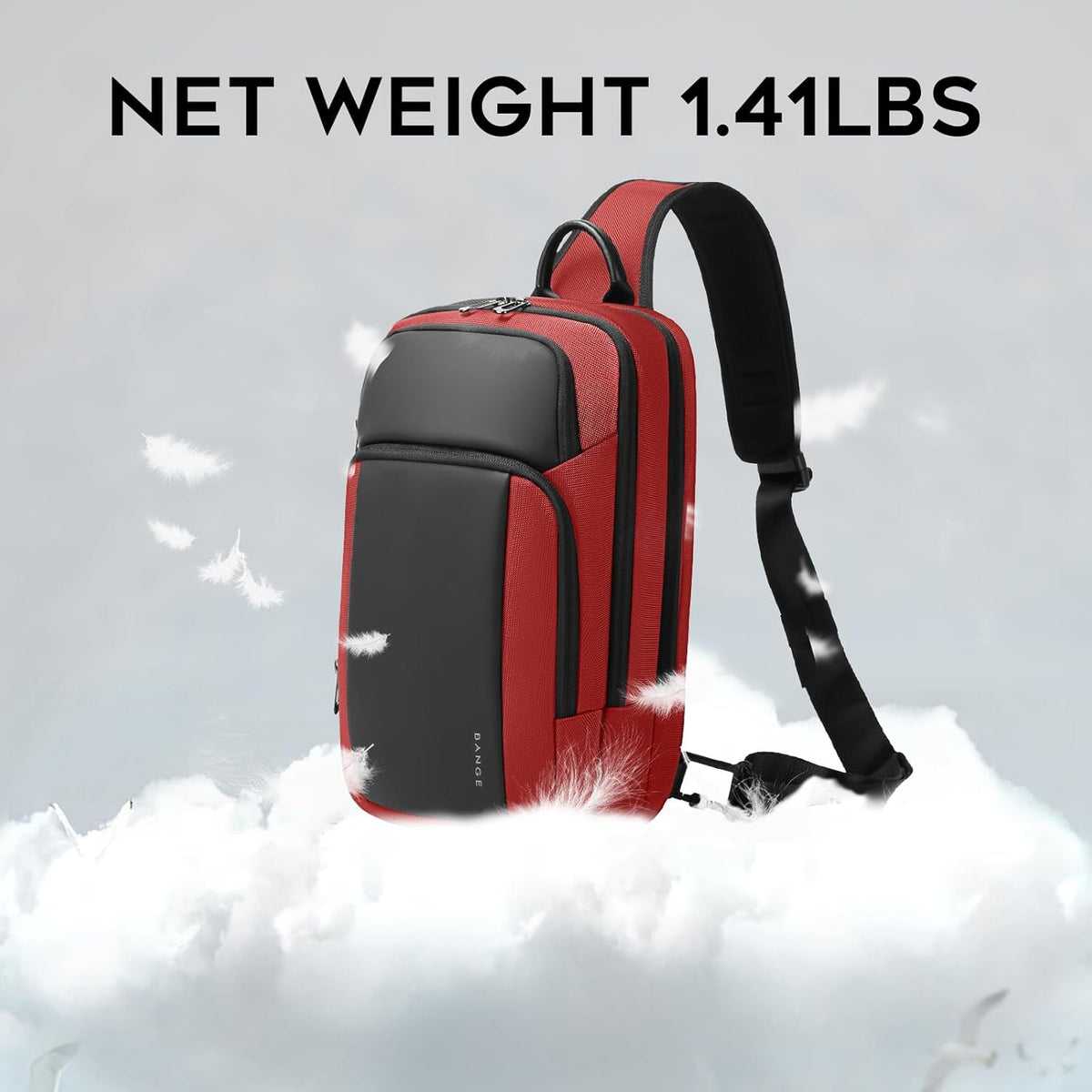 Sling Bag, Large Men's Cross Body bags, Men's Shoulder Bags for Work, Walking, Travel, Hiking…