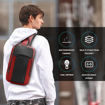 Sling Bag, Large Men's Cross Body bags, Men's Shoulder Bags for Work, Walking, Travel, Hiking…